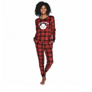 Cuddl Duds matching family pajamas, women’s XXL
